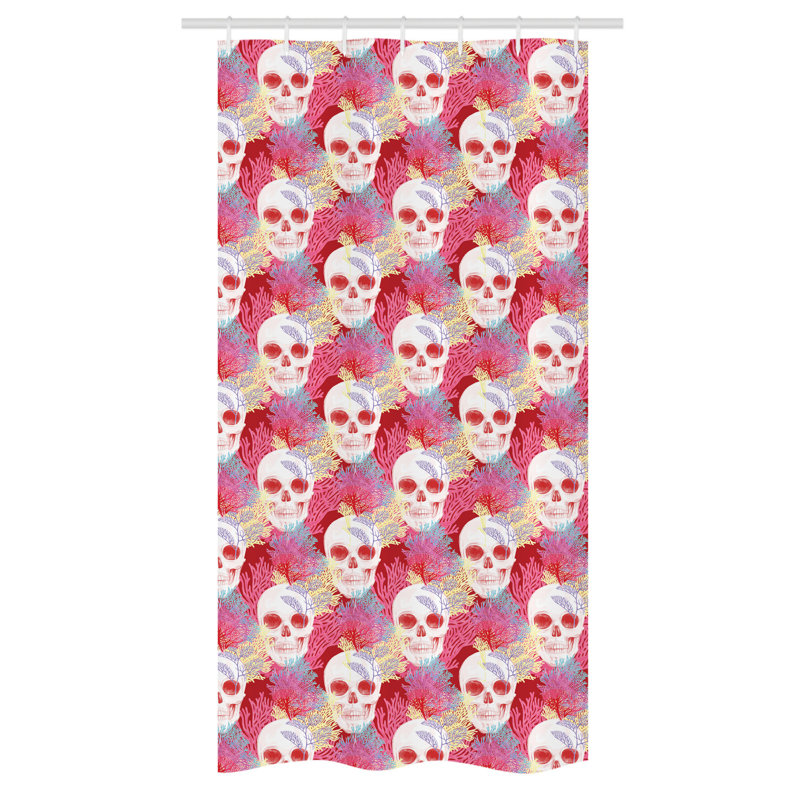 Spafford Shower Curtain with Hooks Included, 72" H x 36" W