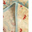Tapis unique en laine noué à la main 6 pi x 9 pi 3 po nouvel âge bleu clair / beige / rouge
