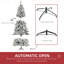 Arbre de Noël artificiel enneigé 7,5 pi avec branches réalistes-1157527823