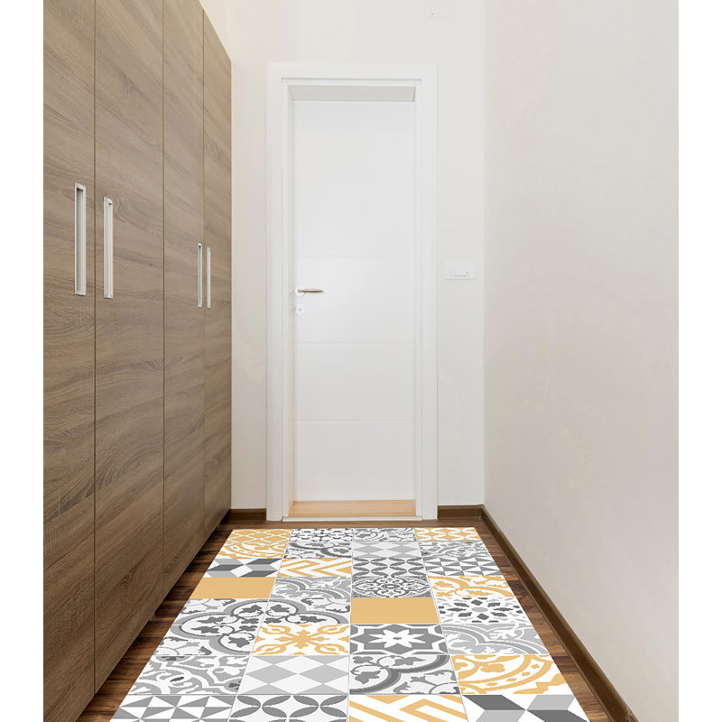 Arrowood Geometric Kitchen Mat, Rectangle 66 x 250cm