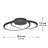 Saito LED Semi Flush Mount