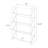 Yamazaki Home Slim Shoe Rack, Steel, Holds 8 to 12 shoes-226346761