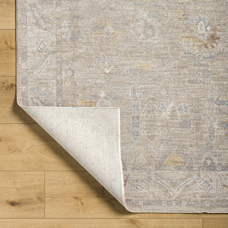 Tapis tissé à la machine Domineck AVT-2379, Rond 7 pi 10 po