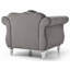 Fauteuil, fauteuil transitionnel, fauteuil Chesterfield pour le salon, chambre à coucher