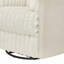Fauteuil inclinable manuel en velours côtelé Bocaton-564029675
