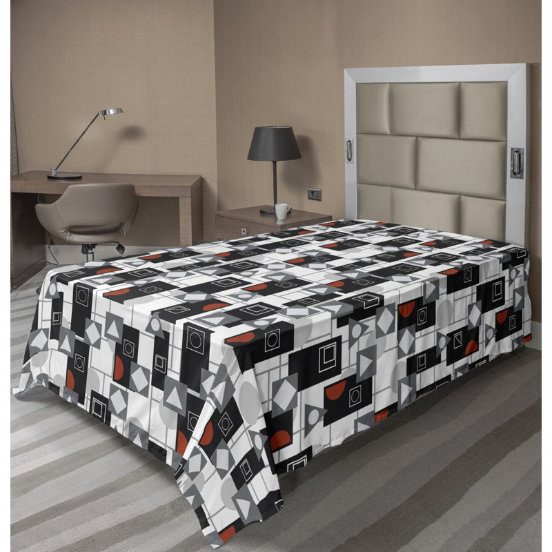 Microfiber No Pattern And Not Solid Color Flat Sheet, Twin Flat Sheet