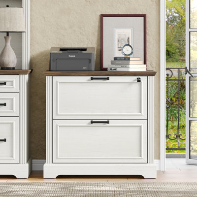 Classeur de bureau 31,5 po avec 2 tiroirs Buckarm