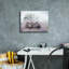 "Epic Graffiti" Lavender Wagon "par Lori Deiter, art mural sur toile, 16 po x 12 po