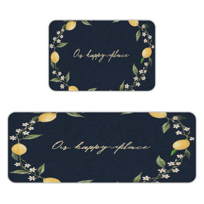 Tapis 2 pièces «Our Happy Place»
