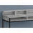 Fex Computer Office Standing Desk, 47 Inch Wood, Shelves, Metal-102361235