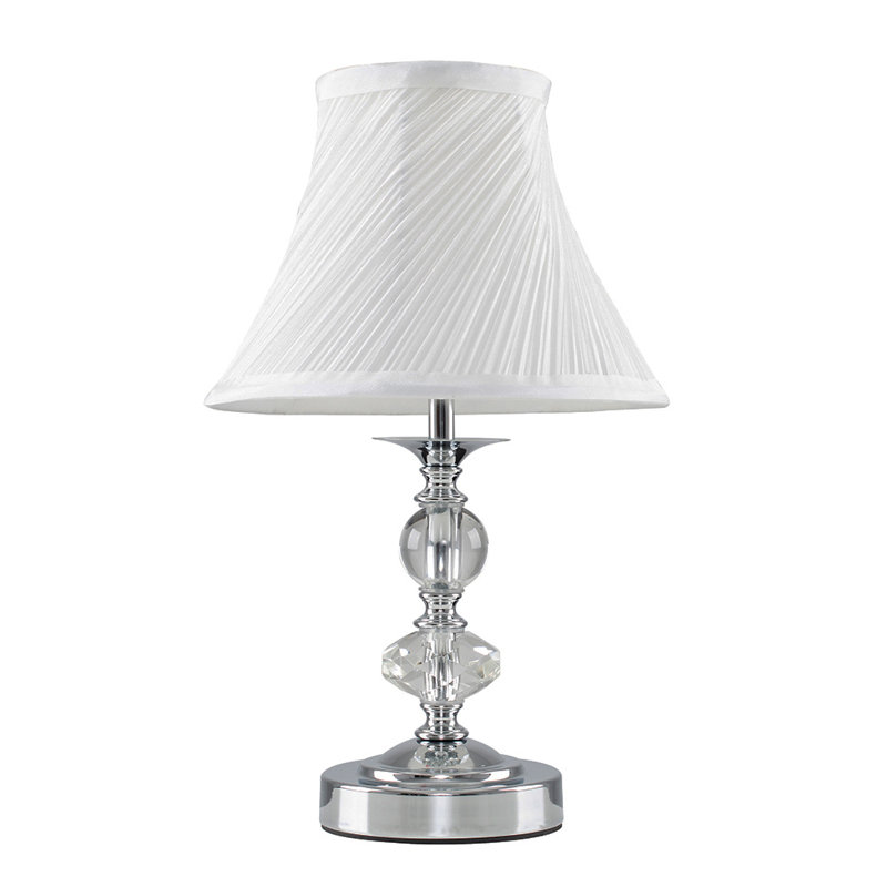 Metal Table Lamp, Chrome, No