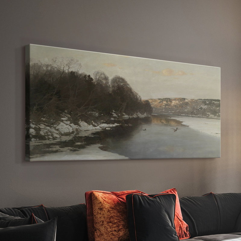 Série paysage - CDX III - Toile tendue avec châssis - Prêt à accrocher, H 16 po x l 32 po