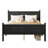 Flat Panel Bed with Headboard & Footboard,Minimalist Modern Platform Bed with Wood Grain Finish-485837485-485837484
