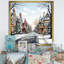 Village d'hiver pendant Noël IV - fruits, art mural-422512089-422512088