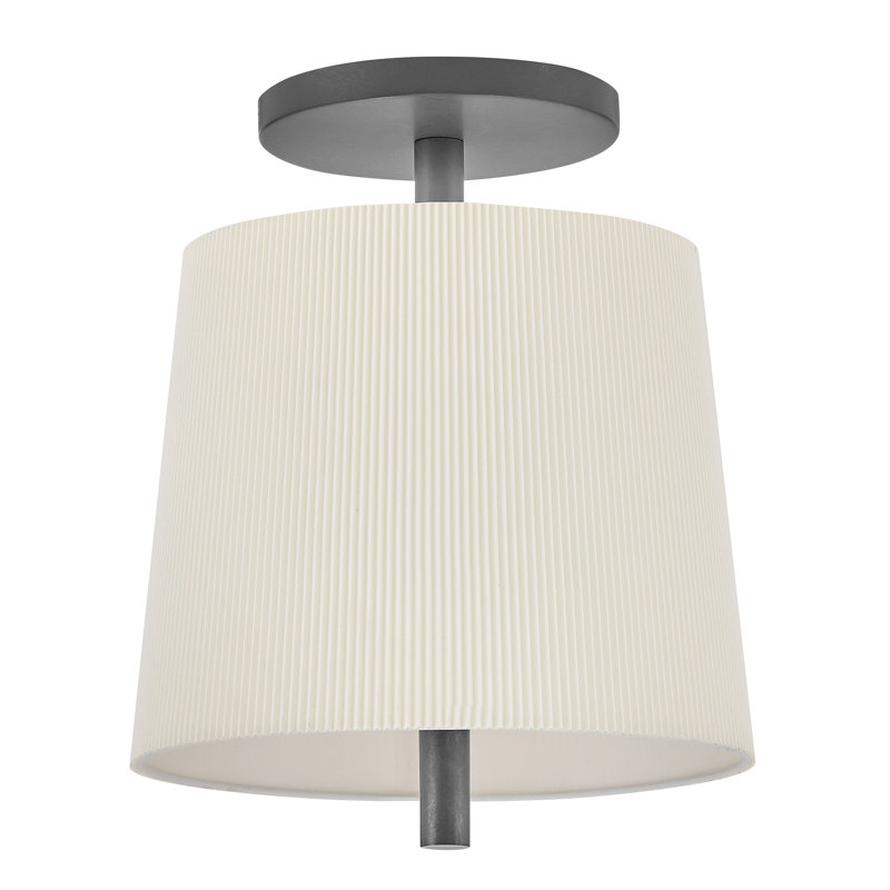 Hinkley Clive Small Semi-Flush Mount, Slate Bronze