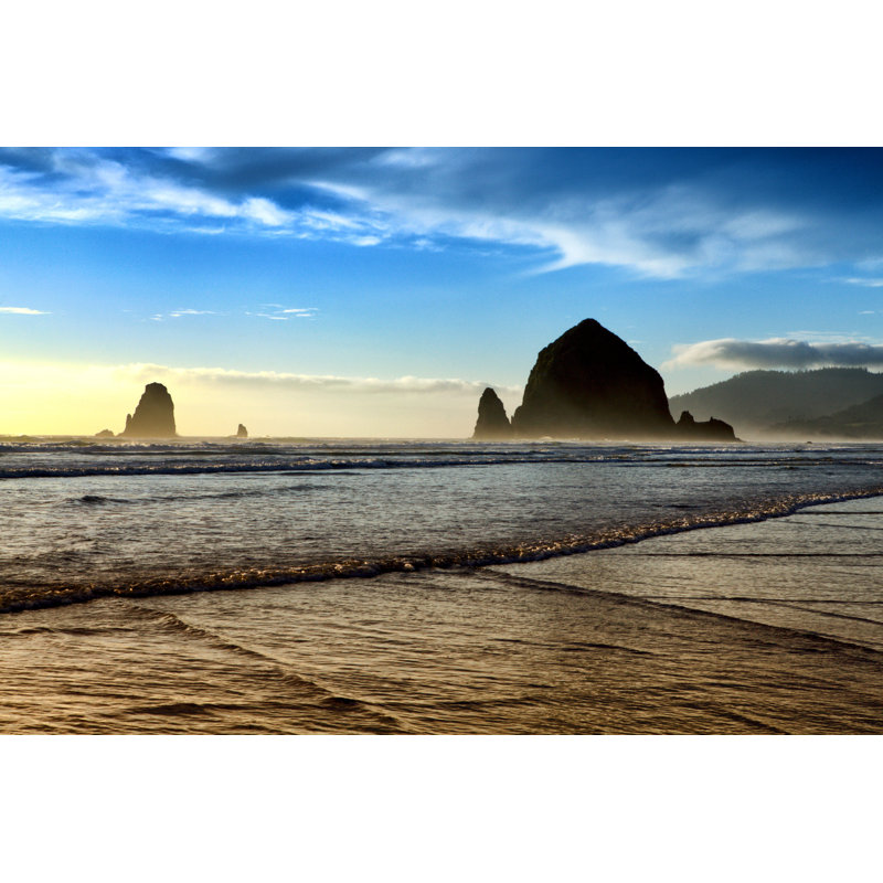 Iconic Haystack Rock par Ifistand - photographie sur toile tendue, L 48 po x H 32 po