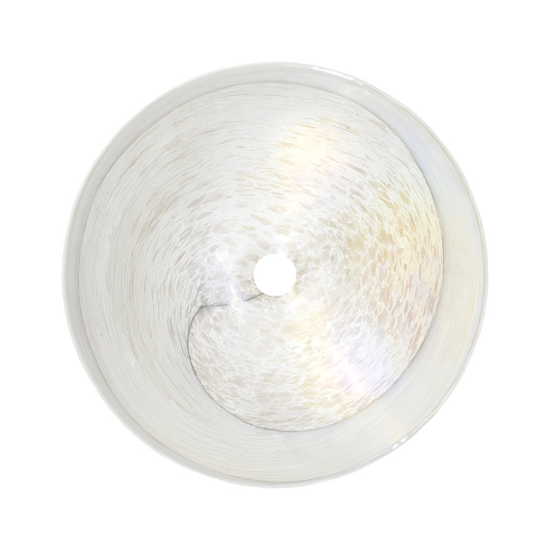Murano Glass Circular Vessel Bathroom Sink