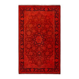 Fine Vibrance One-of-a-Kind 3'2" X 5'2" Hand Knotted Area Rug