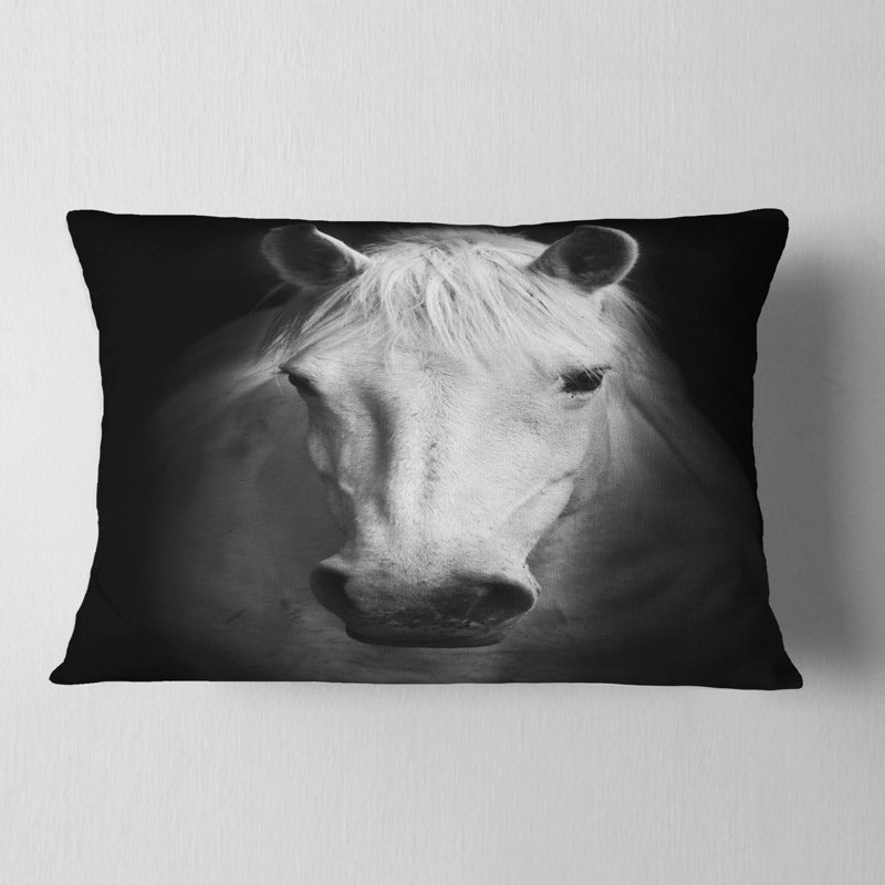 Coussin White Horse