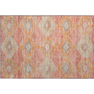 Premium Machine Washable Mayfield AMF1857 Aztec Rug