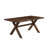 Earley 6 - Person Solid Wood Solid Wood Top Trestle Dining Set