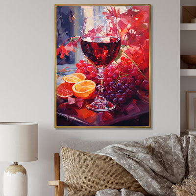 Sangrias Spirit - Art sur toile, vin