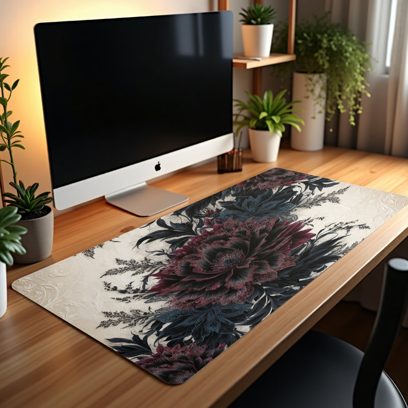 Polyester Desk Pad, 14.4x12.1