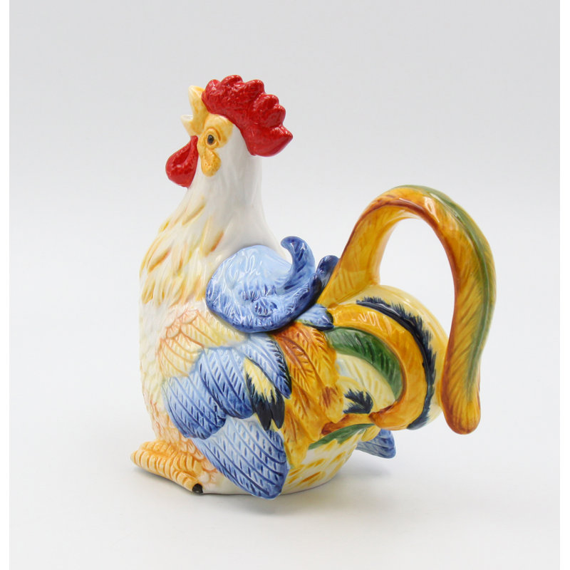 Théière coq en céramique 16 oz