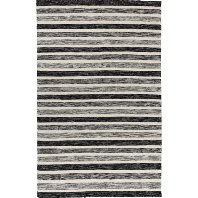 Westview Striped Wool Hand Woven Area Rug