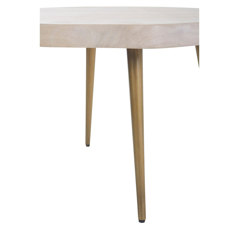 Zackie Solid Wood End Table
