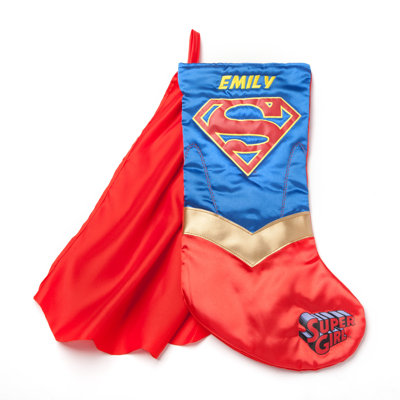 Personalized Supergirl Stocking
