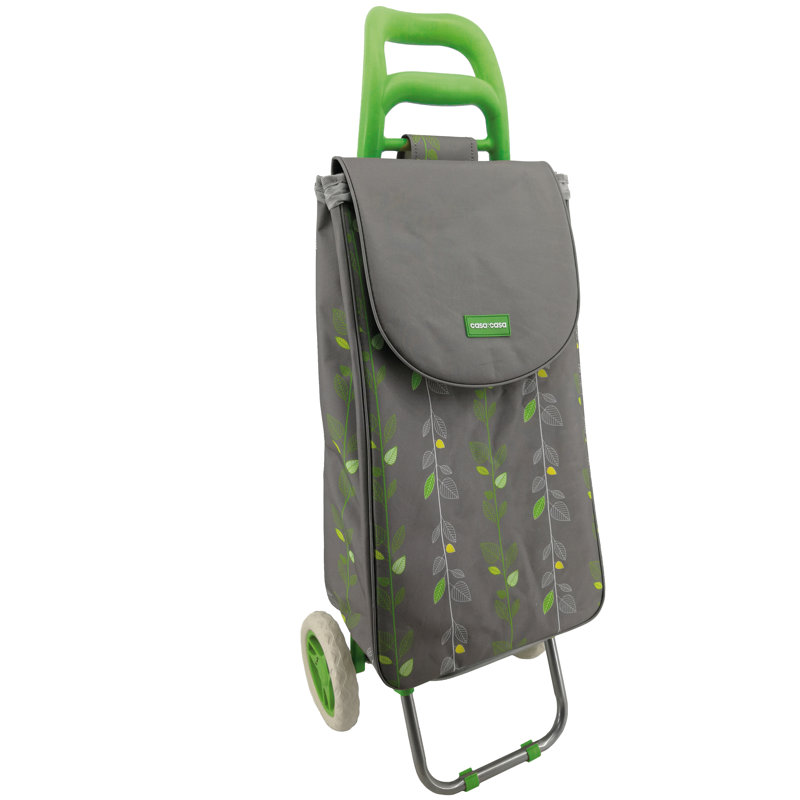 Casa & Casa 107cm H x 122cm W Shopping Trolley with Wheels