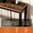 Rustic Console Table – Space-Saving Design, Power Strip Included, Ideal For Tight Spaces, Easy Assembly-1410479230