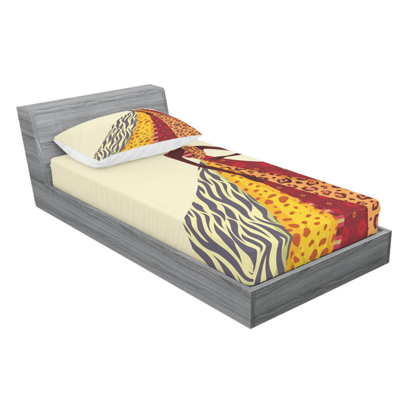 Microfiber Sheet Set, Twin XL Sheet Set with Fitted Sheet