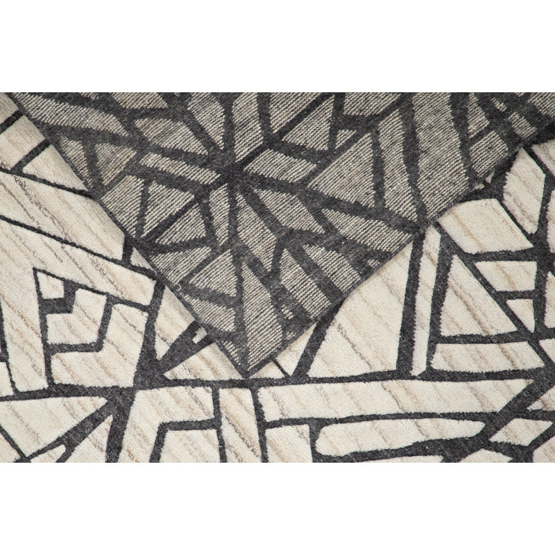 Bariloche Wool Geometric Area Rug, Rectangle 12' x 15'