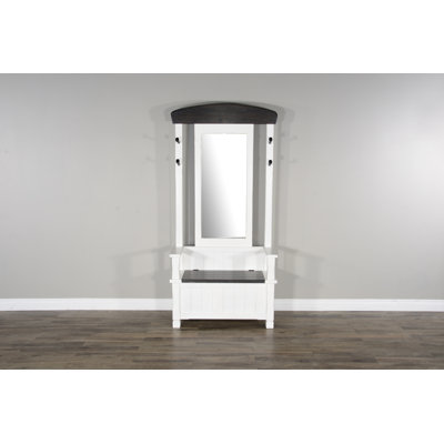 Villepinte Hall Tree 38'' Wide with Bench