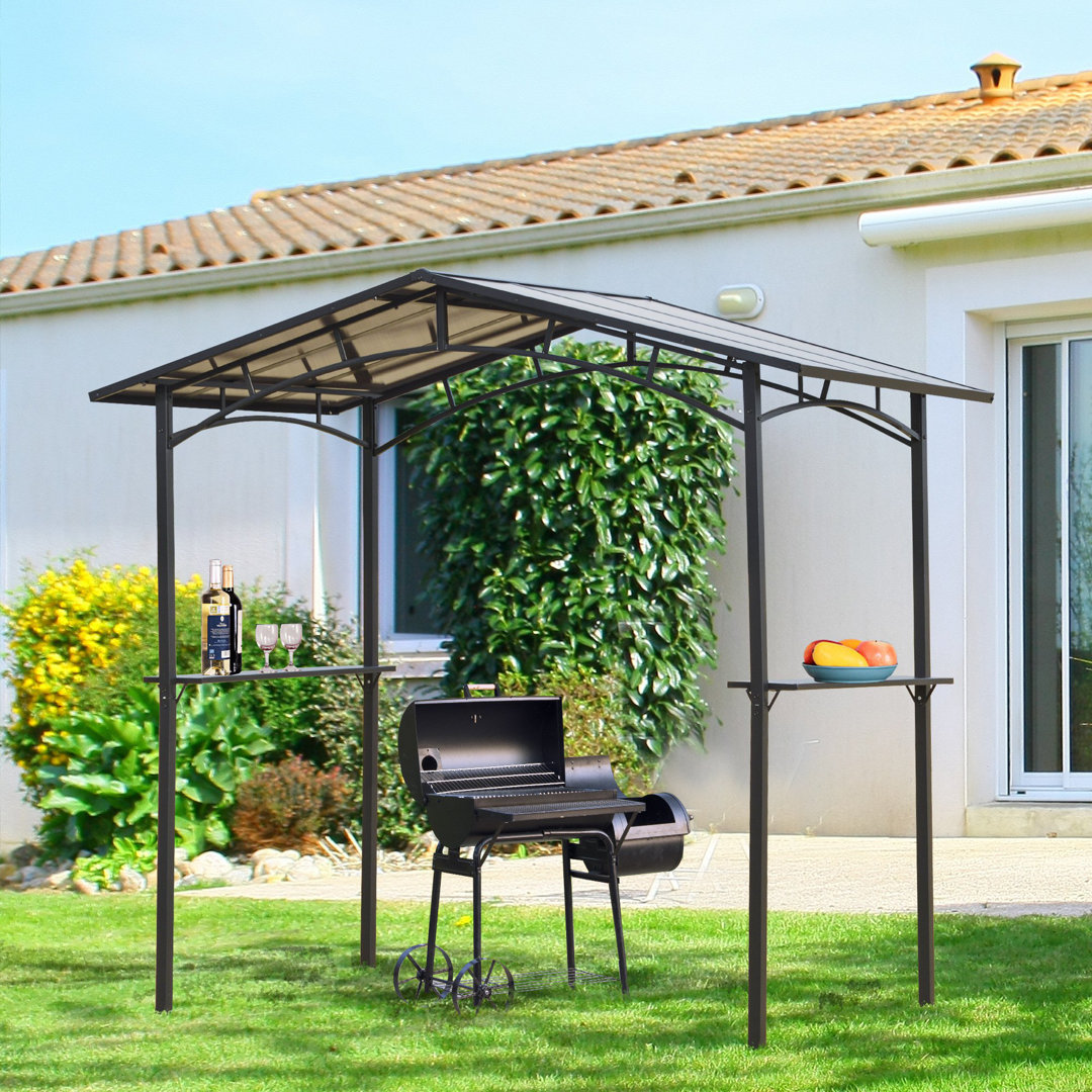 Milanna 2.5m x 1.5m Steel BBQ Gazebo
