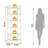 6-Wire Standing Storage Shelf-1294640851