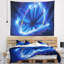 Tapisserie en étoile abstraite blue clusters-28494823