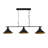 Wayfar Industrial 3-Light Kitchen Island Linear Pendant