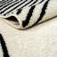 Tapis moderne crème à tourbillons noir Abani Rugs Knaresborough NUE190B-1874786375