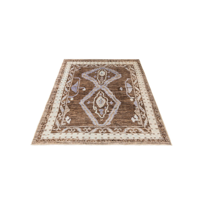 Tapis brun foncé Kalmanovitz