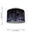 Erzsebet Fabric Semi Flush Mount