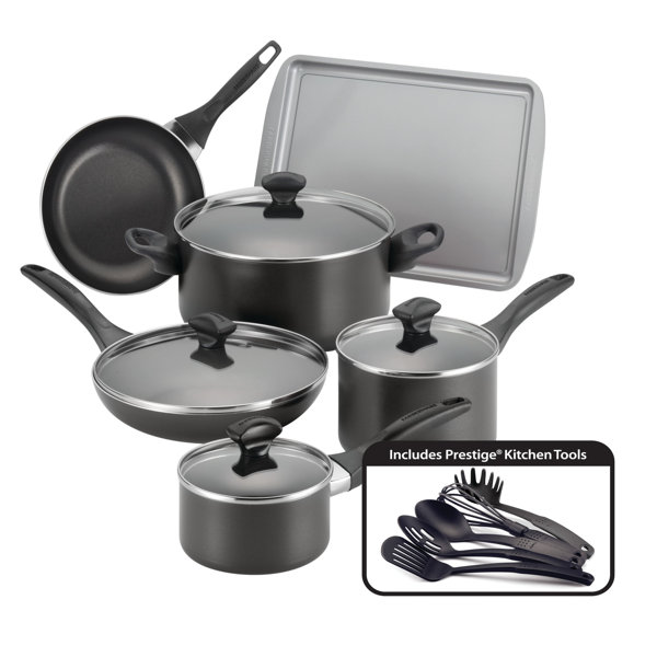  Granitestone Original 10 Piece Nonstick Cookware Set,  Scratch-Resistant, Granite-Coated, Dishwasher and Oven-Safe Kitchenware,  PFOA-Free Pots and Pans As Seen On TV : Everything Else