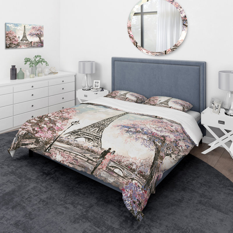 Ensemble de housse de couette global inspiration, Housse de couette très grand + 2 taies décoratives