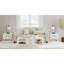 Table de bout Westwood en blanc rustique