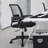 Nectara Ergonomic Home Office Chair with Mesh Back, Armrests, Space-Saving Design-106361449