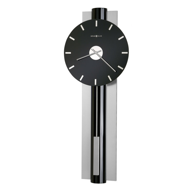 Hudson Glass Pendulum Wall Clock
