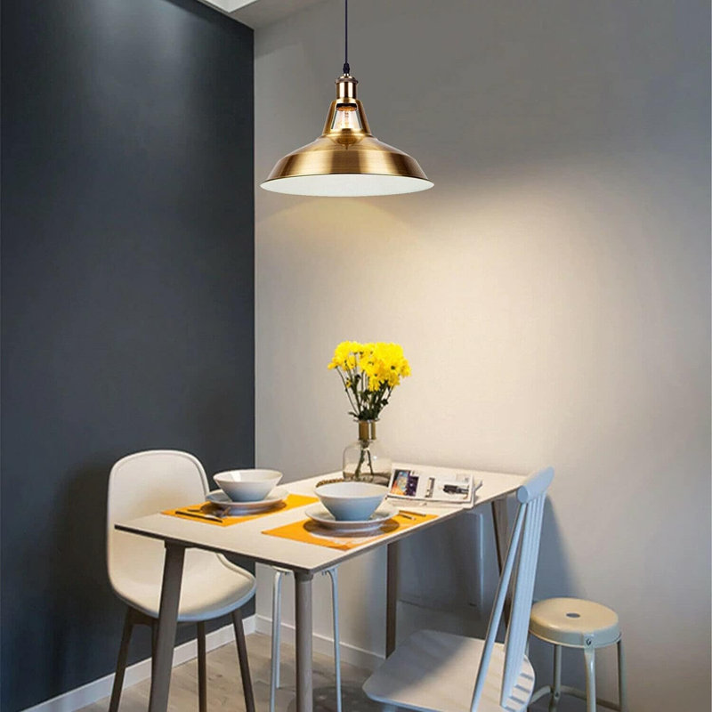 Keshawn 1 - Light Bowl Pendant, Yellow Brass