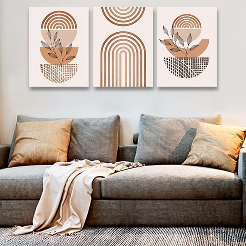 3 Piece Wrapped Canvas Wall Art